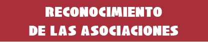 Reconocimiento de las Asociaciones