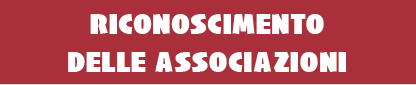 Riconoscimento delle Associazioni